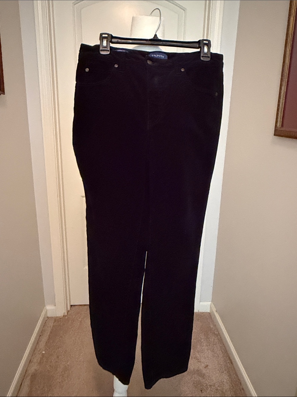Talbots Corduroy Women's Jeans - Black